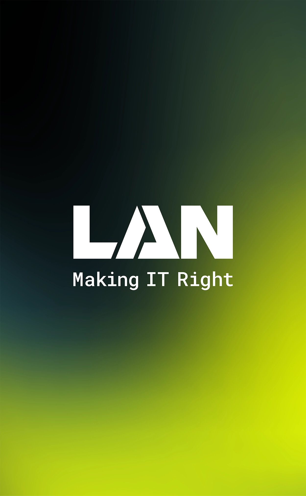 LAN - Website Case Study - Logo & Tagline