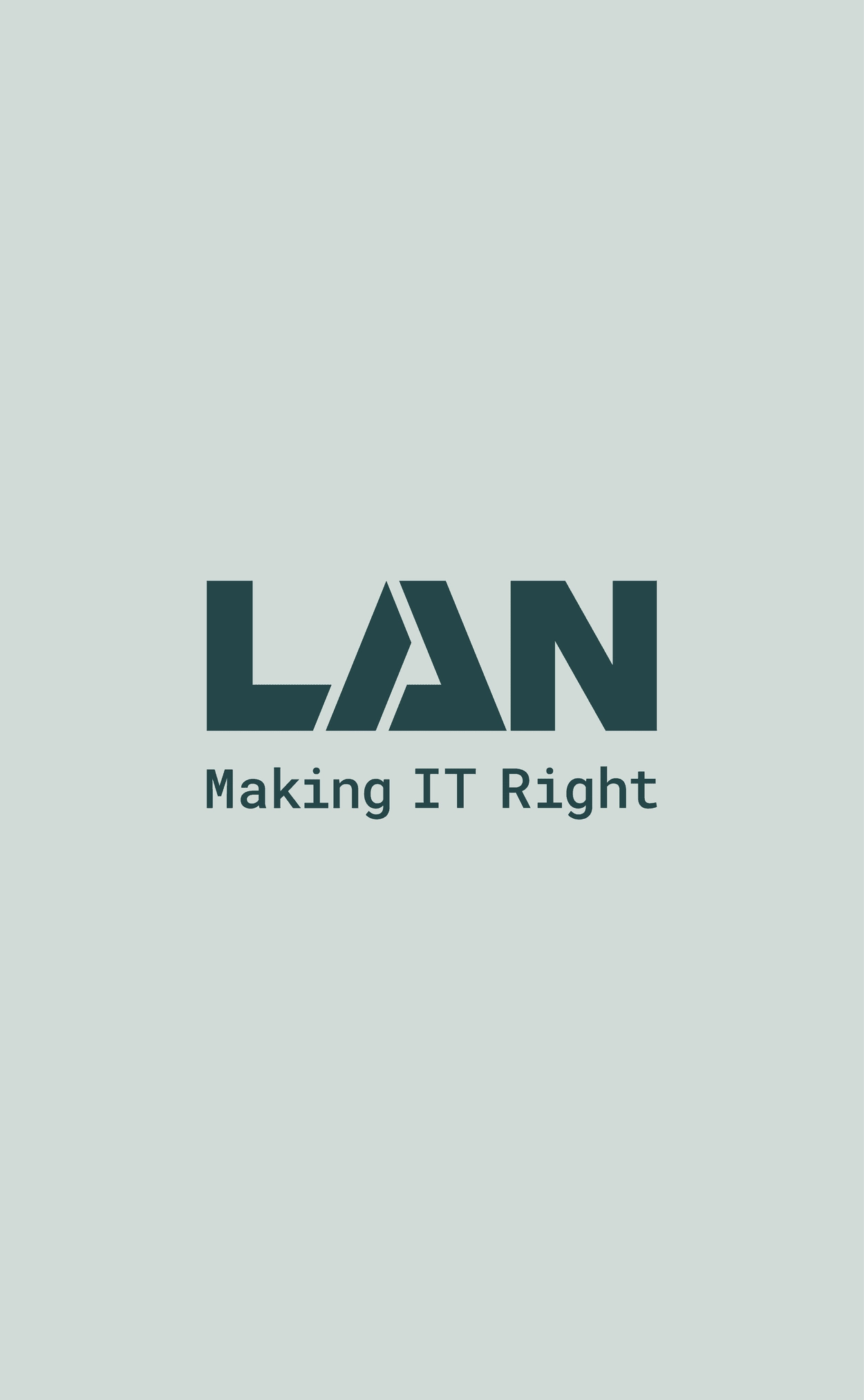 LAN - Website Case Study - Logo & Tagline